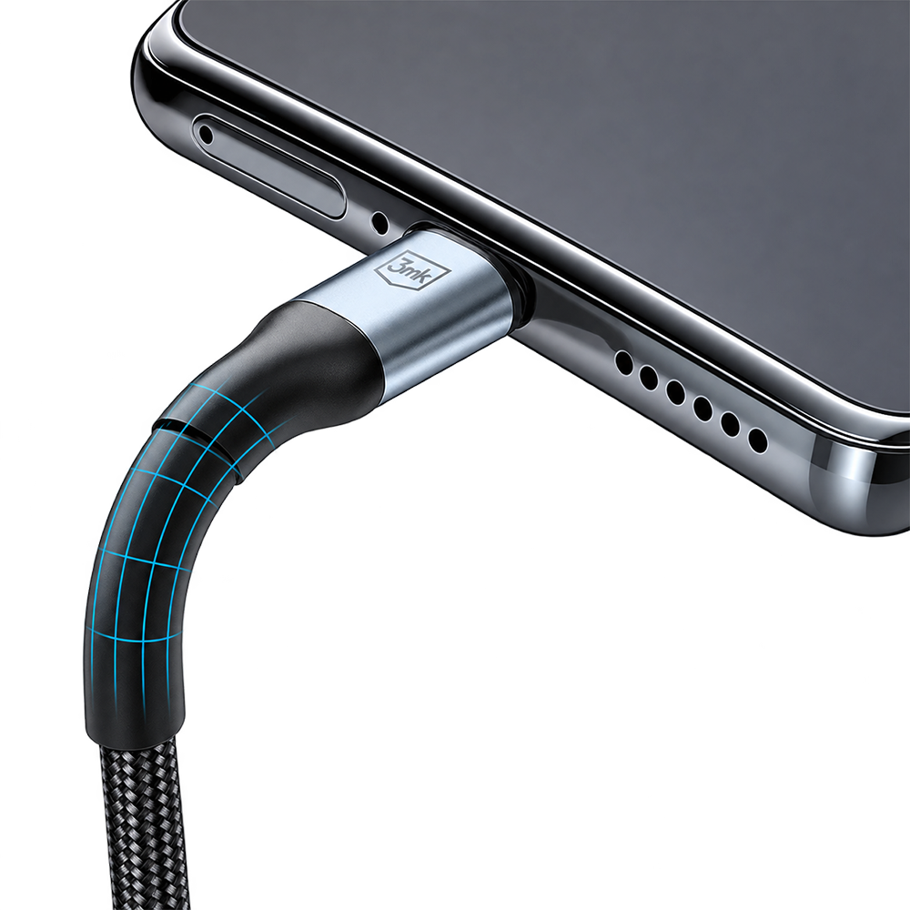 3mk Hyper Cable N-SERIES USB-C to USB-C 240W 1m