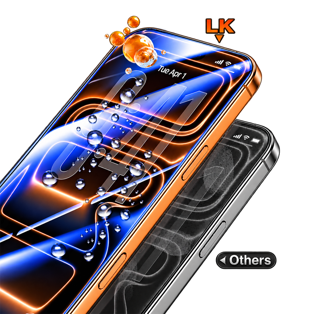 5D Full Glue Tempered Glass Screen Protector iPhone 17 Pro Max