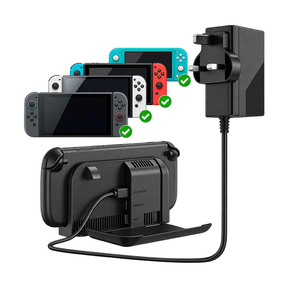Venom VS4937 Nintendo SWITCH2 Mains Adaptor 60W