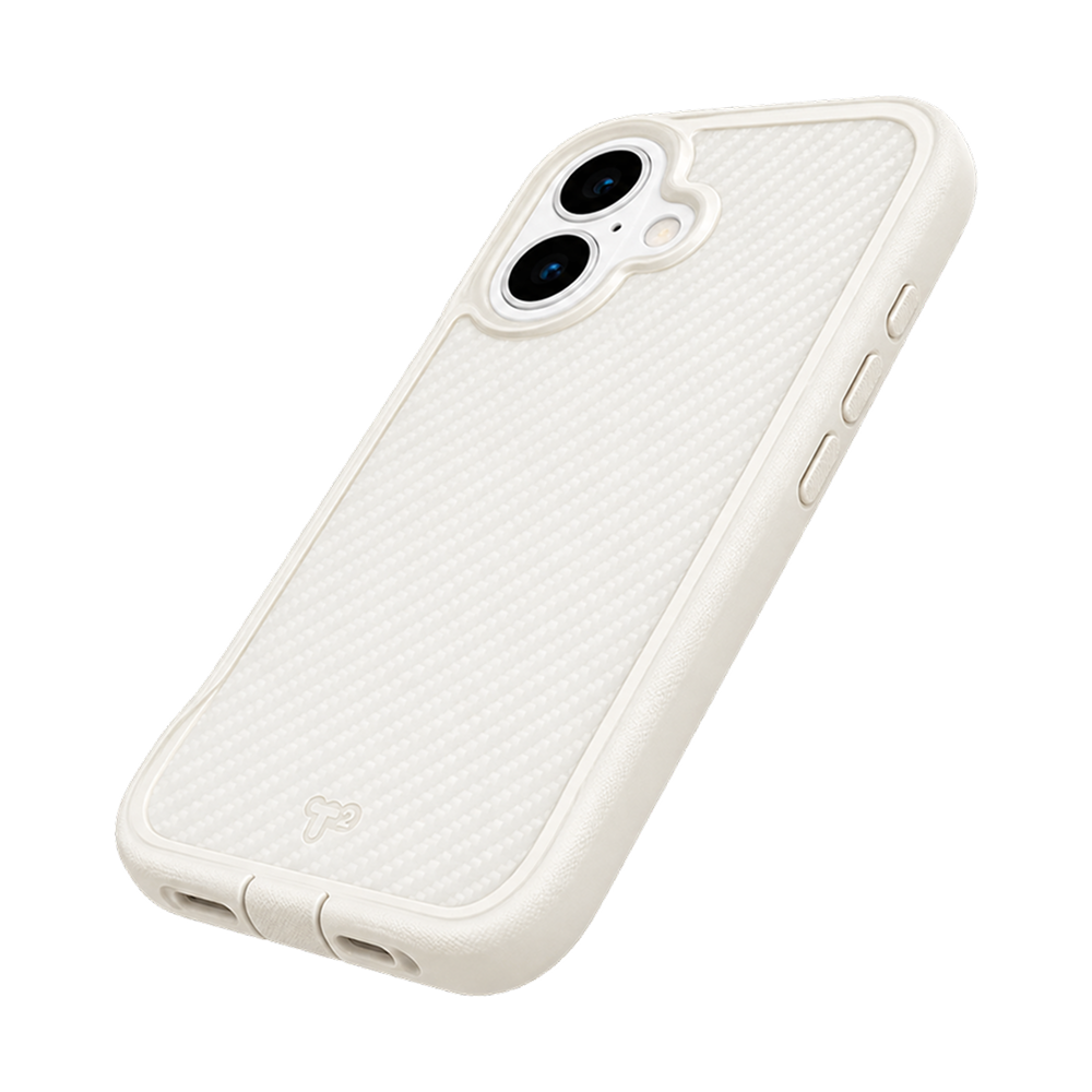 Tech21 EvoArmor MagSafe Case for iPhone 16 – Cream