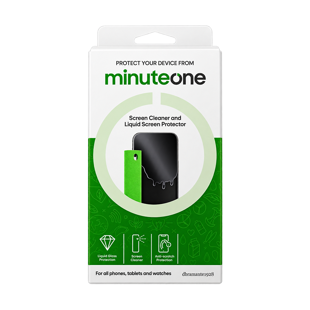 DB1928 Minute ONE Screen Cleaner & Liquid Univ Screen Protector