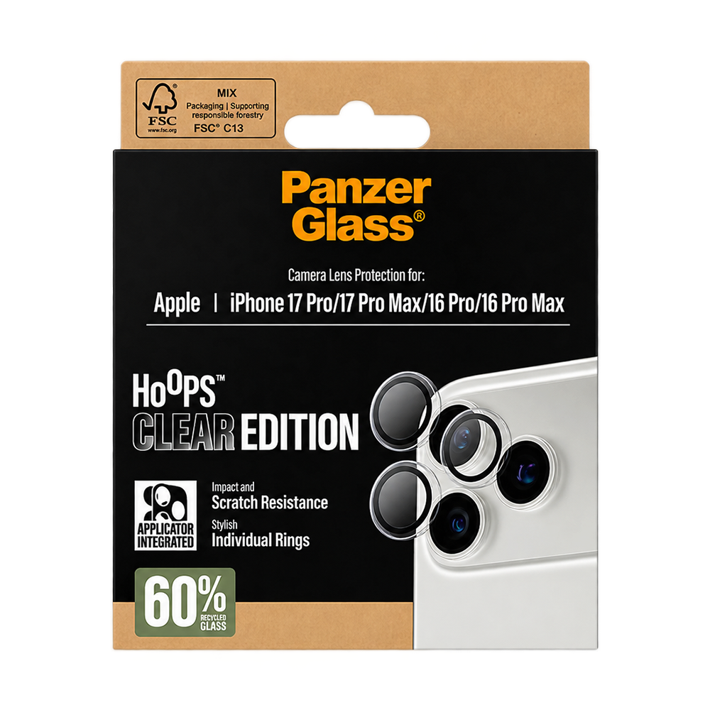 Safe Panzer Glass Camera Lens Protector iPhone 17/16/16 Plus