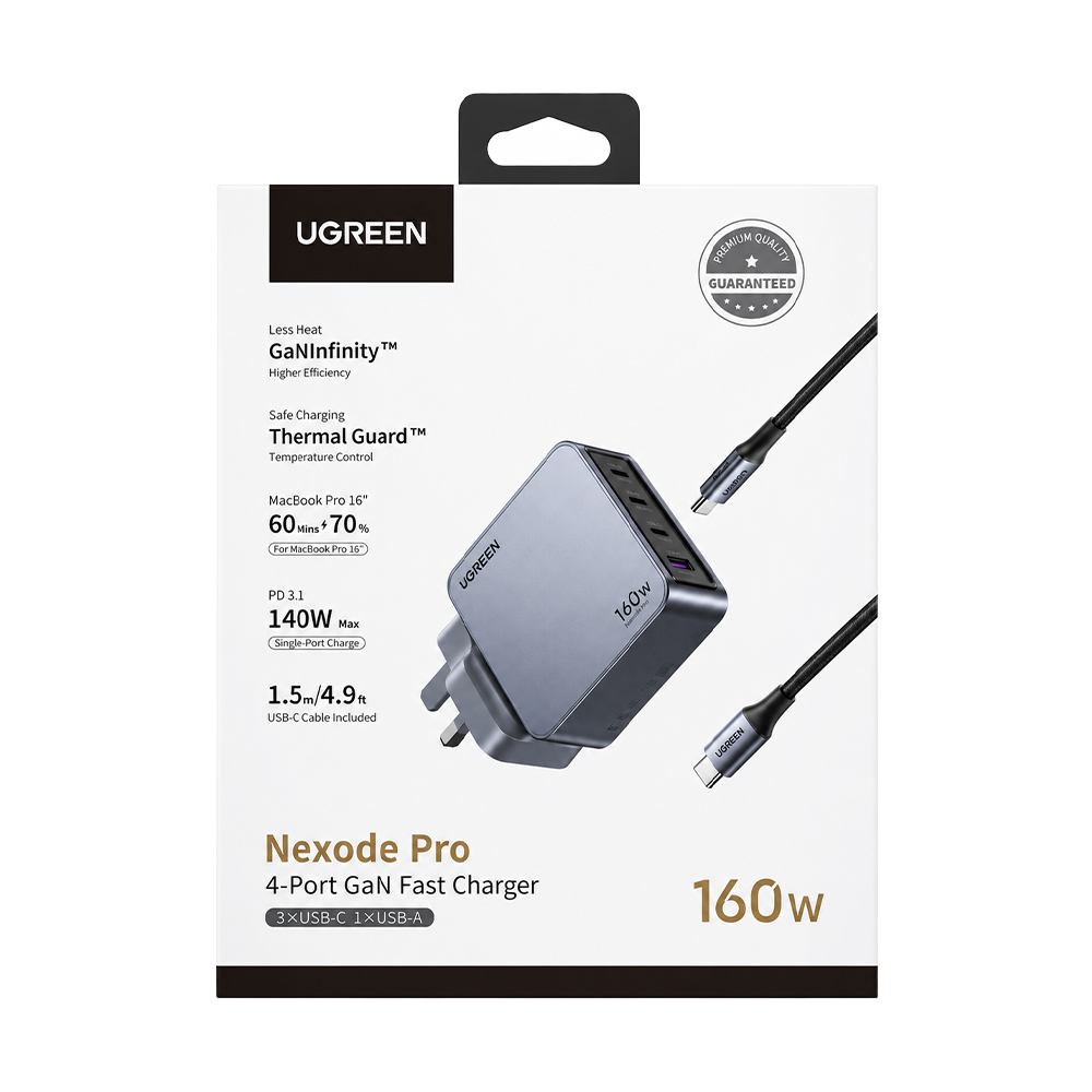UGREEN 25878 160W Power Adapter (UK)