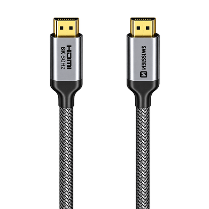 Swissten HDMI to HDMI 8K@60Hz Nylon Cable 2m