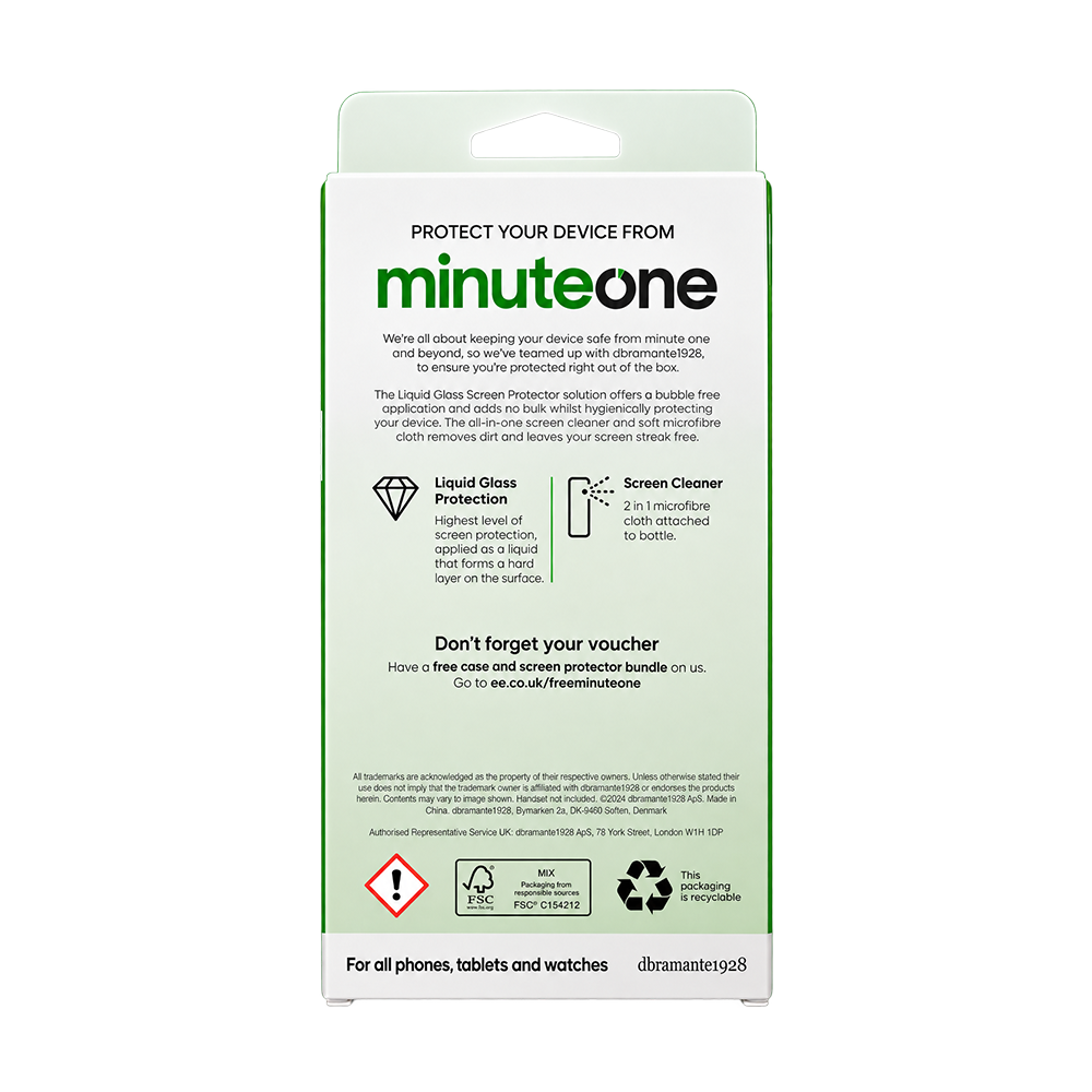 DB1928 Minute ONE Screen Cleaner & Liquid Univ Screen Protector