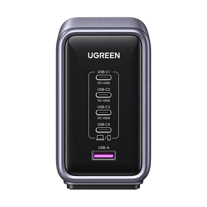 UGREEN 90904B Wall Charger 3-Pin 300W 5-PORT PD Nexode