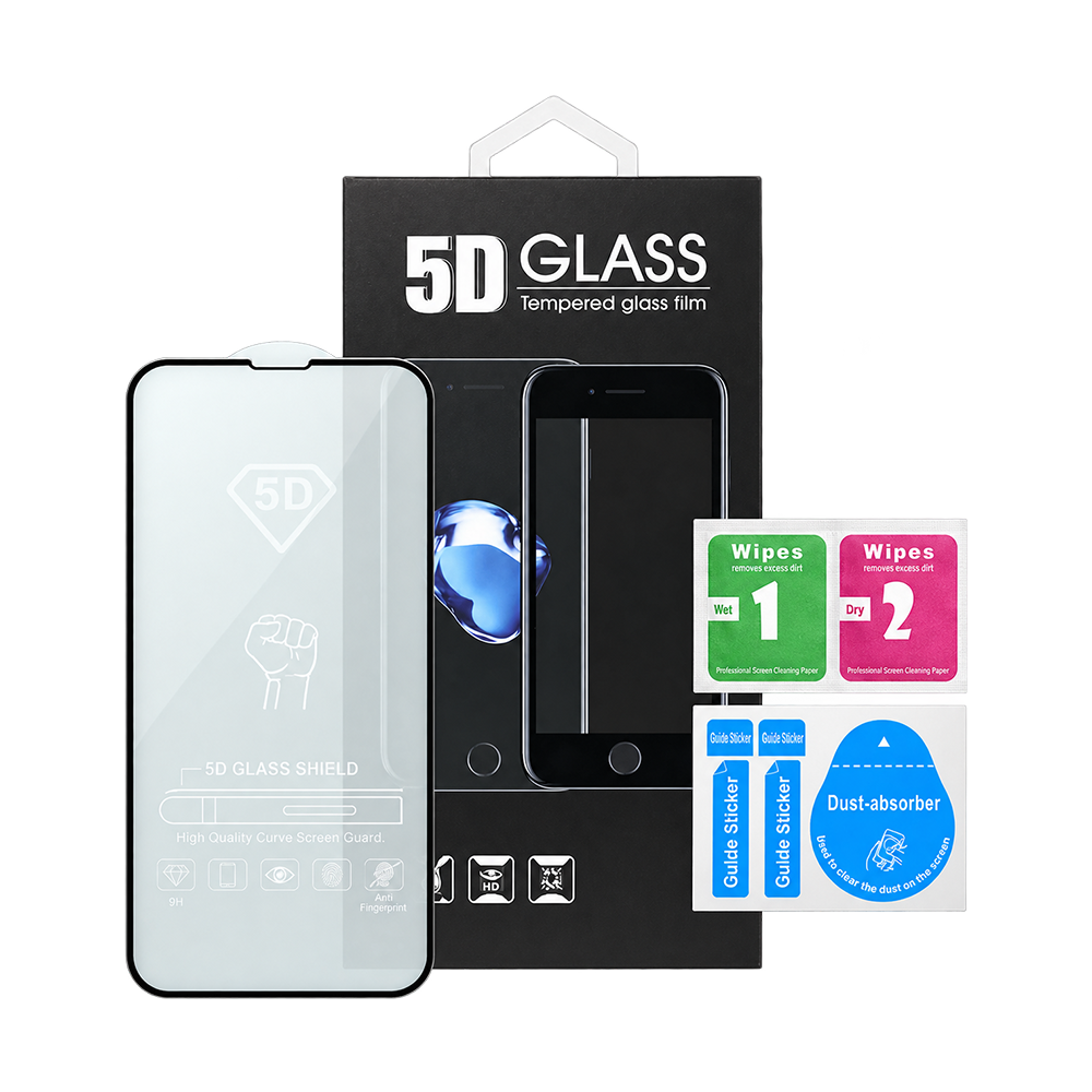 5D Full Glue Tempered Glass Screen Protector iPhone 17 AIR