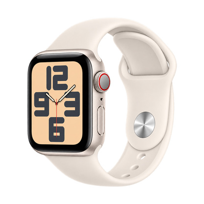 Apple MYJ33ZM/A Silicone Sport Band 40mm S/M Starlight