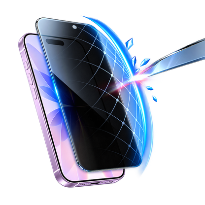 5D Full Glue Tempered Glass Screen Protector Privacy iPhone 17