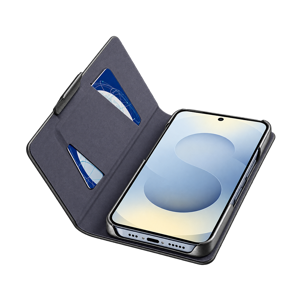 Cellularline Pouch Case Book Galaxy S25 Black
