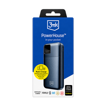 3mk PowerHouse 20,000mAh 22.5W Power Bank