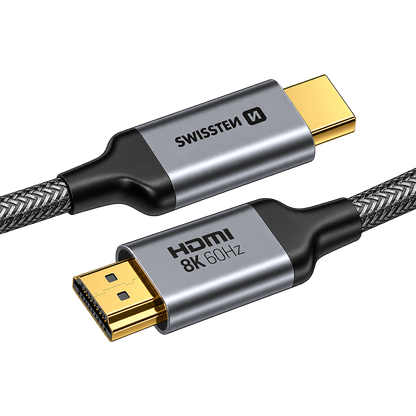 Swissten HDMI to HDMI 8K@60Hz Nylon Cable 2m