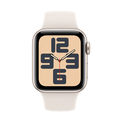Apple MYJ33ZM/A Silicone Sport Band 40mm S/M Starlight