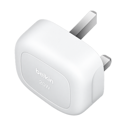 Belkin WCA009MYWH Wall Charger 20W 3A UK USB-C