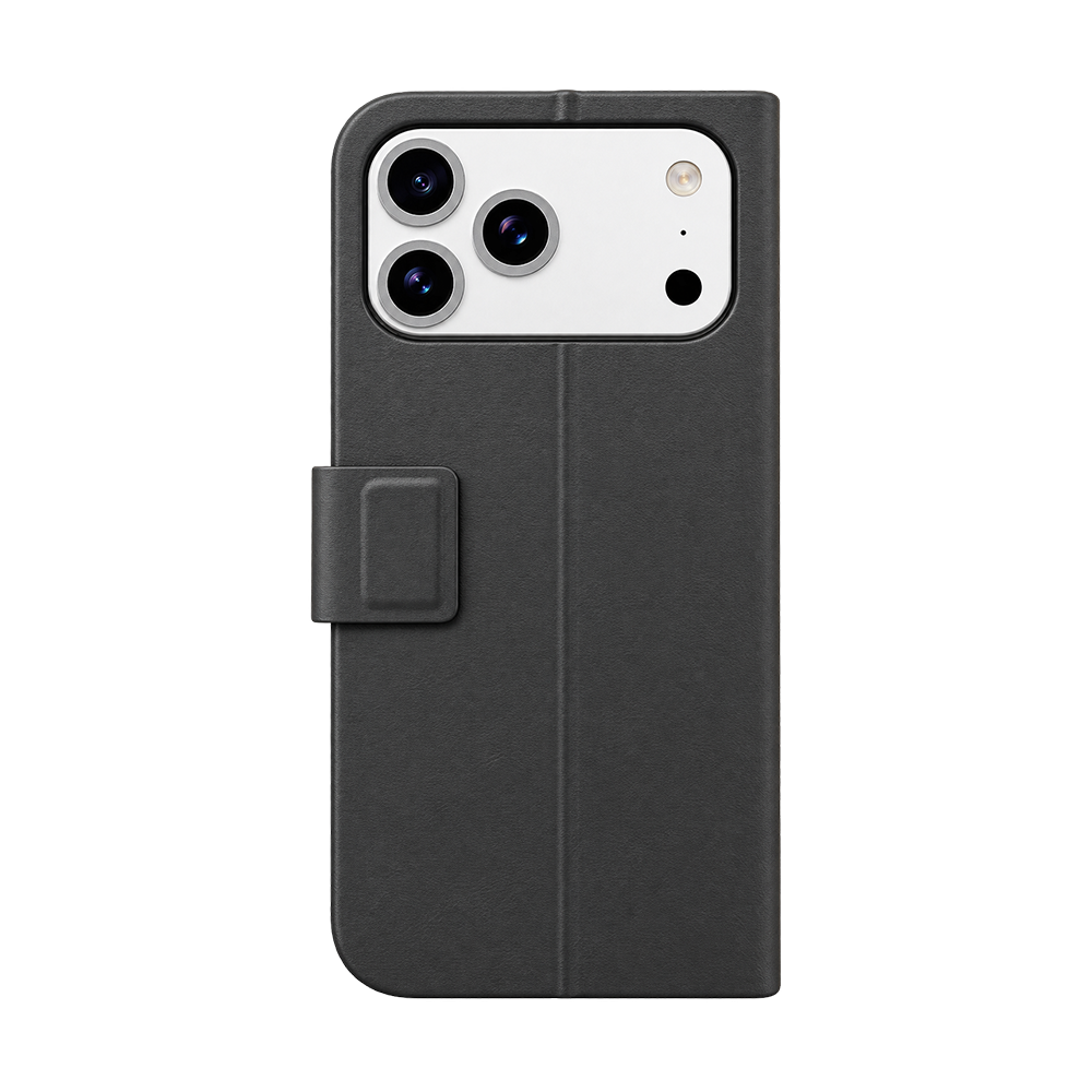 Cellularline Book Agenda Pouch Case iPhone 17 Pro Black