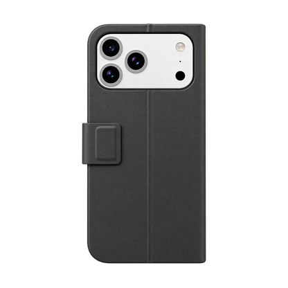 Cellularline Book Agenda Pouch Case iPhone 17 Pro Black