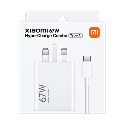 Xiaomi MDY-15-EU 3-Pin Wall Charger USB 67W