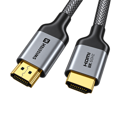 Swissten HDMI to HDMI 8K@60Hz Nylon Cable 2m