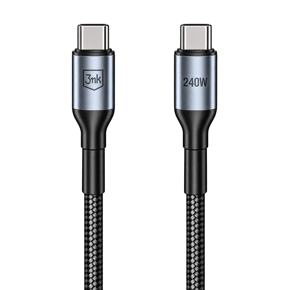 3mk Hyper Cable N-SERIES USB-C to USB-C 240W 1m