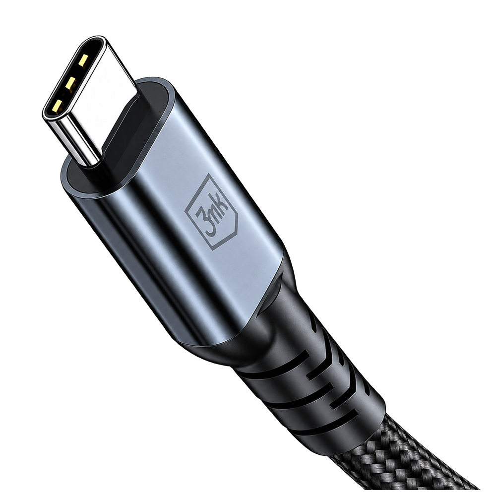 3mk Hyper Cable N-SERIES Thunderbolt 4 USB-C to USB-C 240W 1m