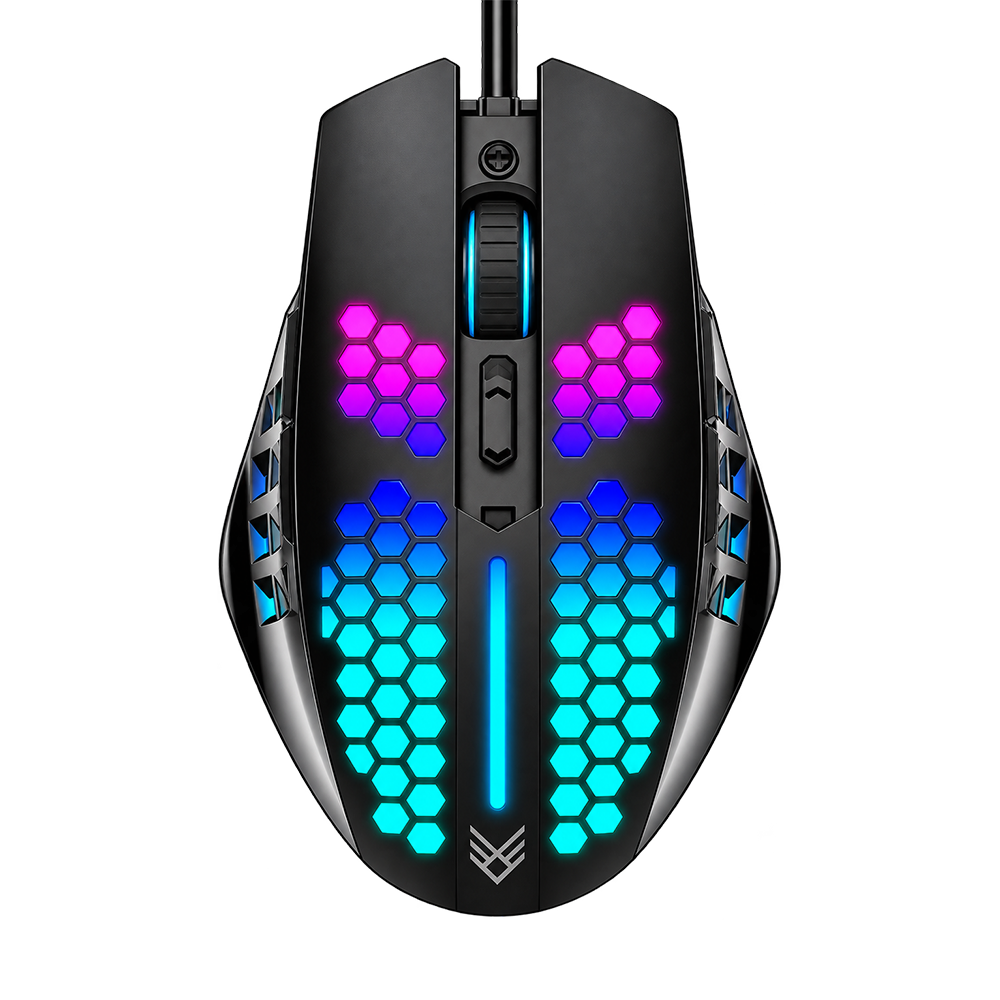 Audeeo GM2 Light-Up Wired Gaming Mouse
