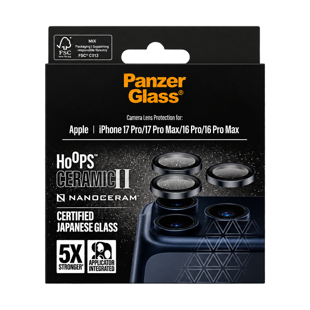 Safe Panzer Glass Camera Lens Protec iPhone 17 Pro/17 Pro Max