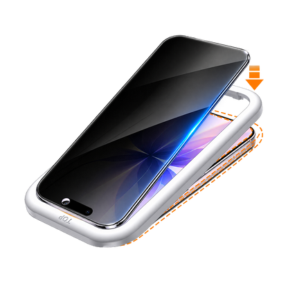 5D Full Glue Tempered Glass Screen Protector Privacy iPhone 17
