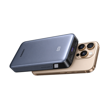 UGREEN 55985B 20,000mAh PD 30W Power Bank Dual USB-C Cable