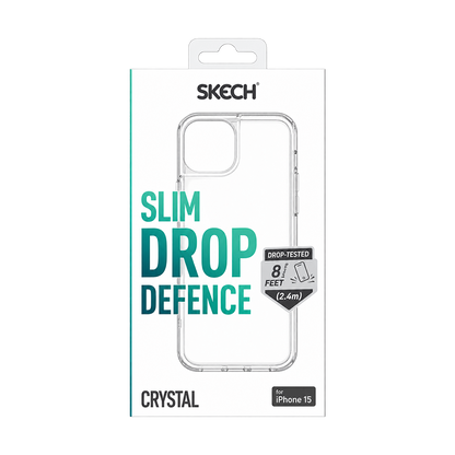 Skech SKBD-IPR23-UP KIT Clear Skin Case iPhone 15