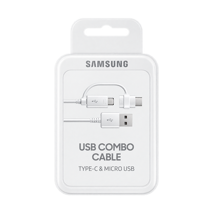Samsung EP-DG930DWE Micro USB + USB-C Adapter