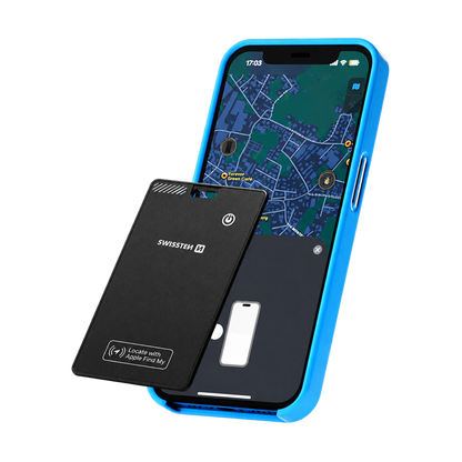 Swissten Find Card Smart Locator with Apple Find My