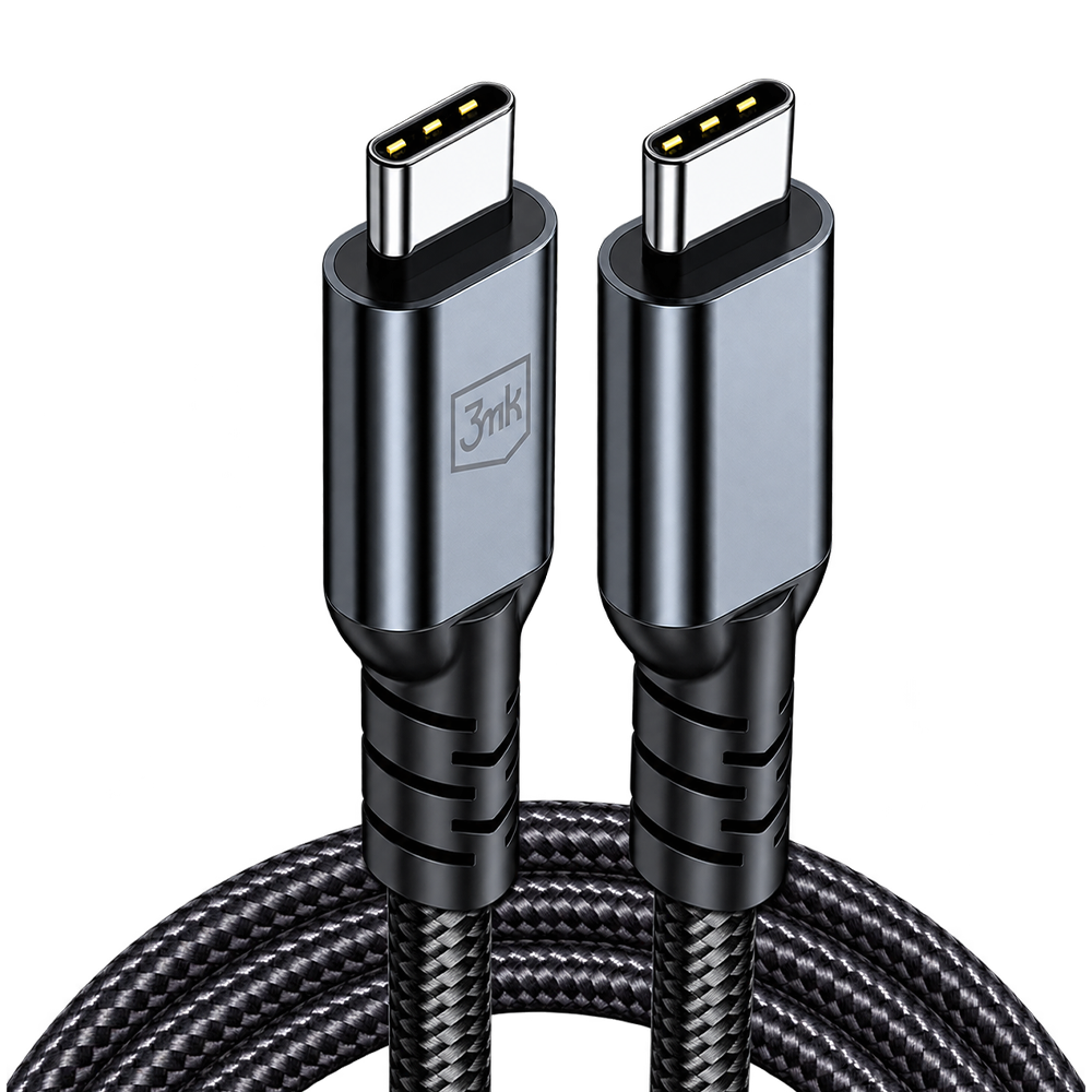 3mk Hyper Cable N-SERIES Thunderbolt 4 USB-C to USB-C 240W 1m