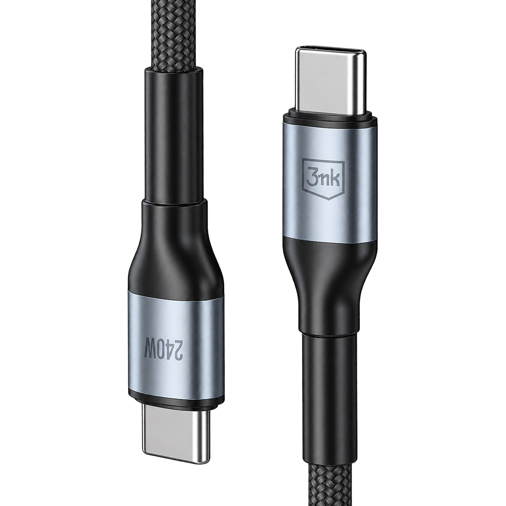 3mk Hyper Cable N-SERIES USB-C to USB-C 240W 1m