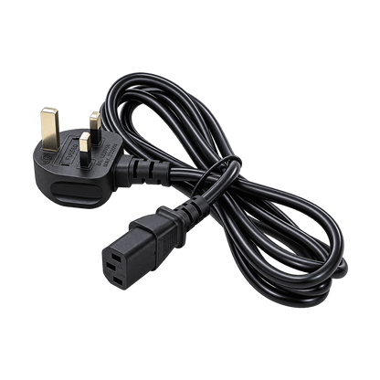 Value Range RB-250 UK Kettle Lead 1.8M 5A IEC C13
