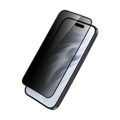 5D Full Glue Tempered Glass Screen Protector Privacy iPhone 17 Pro Max