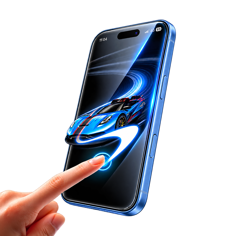 5D Full Glue Tempered Glass Screen Protector iPhone 17