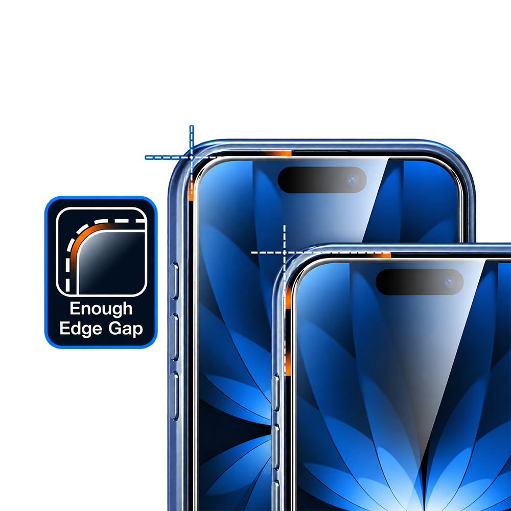 5D Full Glue Tempered Glass Screen Protector iPhone 17