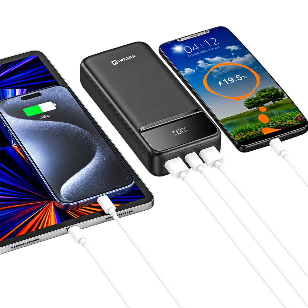 Swissten Power Line II 20,000mAh Power Bank