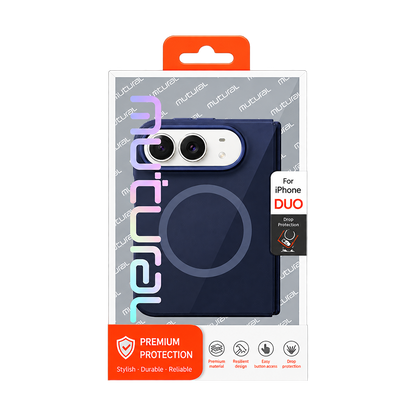 Mutural Pure Pro Duo MagSafe Case for iPhone 18